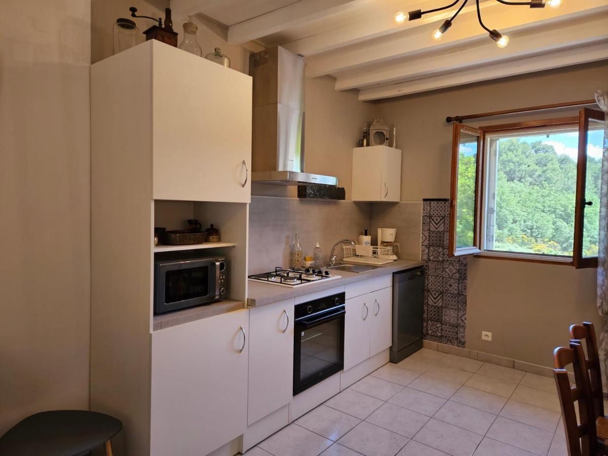 Les Oliviers Apartment Ansouis ภายนอก รูปภาพ